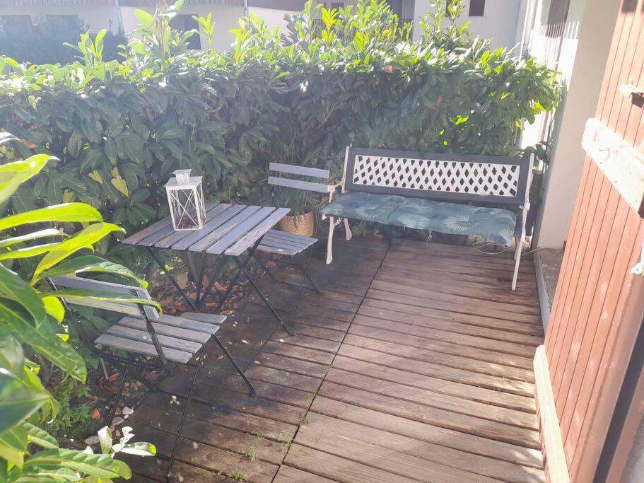 Appartement Rez De Jardin / Pieds Des Pistes à Bernex Extérieur photo